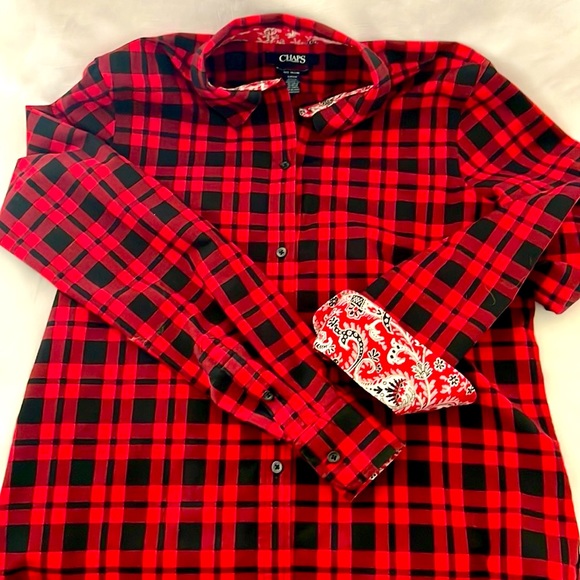 Chaps Tops - CHAPS~Tailored Button Down Shirt / No Iron